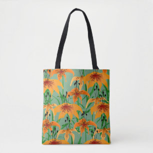 Tiger Lily Allover-Tasche Tasche