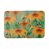Tiger Lily Bath Mat Badematte (Vorderseite)