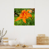Tiger Lily Botanic Value Poster (Küche)