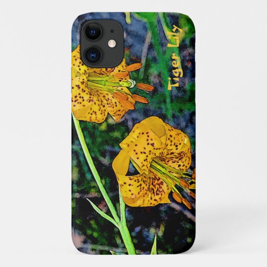 Tiger Lily Case-Mate iPhone Hülle (Rückseite)