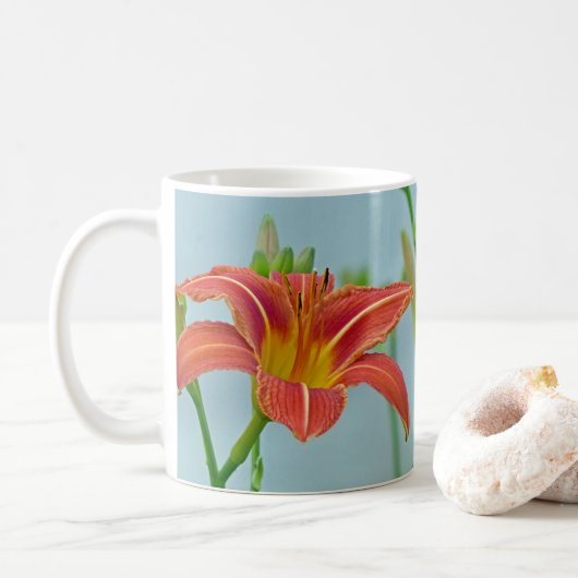 Tiger Lily Coffee Tasse (Mit Donut)
