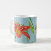 Tiger Lily Coffee Tasse (Vorderseite Links)
