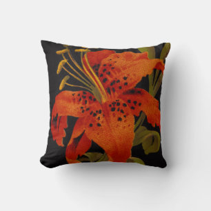 Tiger-Lily-Eckkissen Kissen