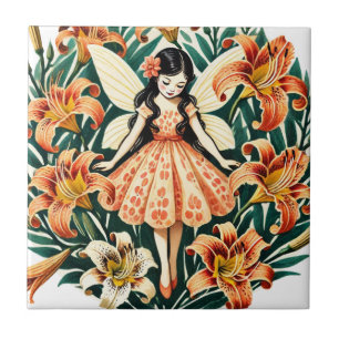 Tiger Lily Fairy Fliese