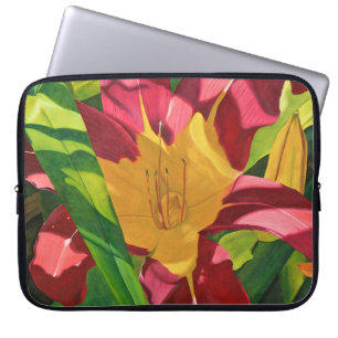 Tiger Lily Floral Laptopschutzhülle