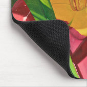 Tiger Lily Floral Mousepad (Ecke)