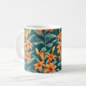 Tiger Lily Kaffeetasse (Vorderseite Links)