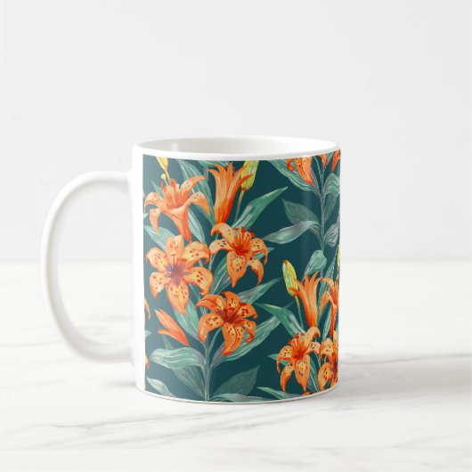 Tiger Lily Kaffeetasse (Links)