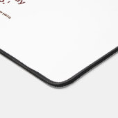 Tiger-Lily kann mit Wunderland sprechen Schreibtischunterlage (Ecke)