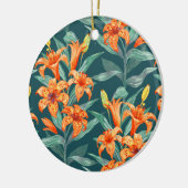 Tiger Lily Keramik Ornament (Links)