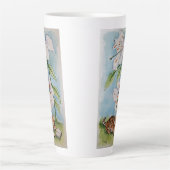 Tiger Lily Latte Tasse (Vorderseite)