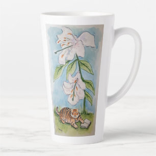 Tiger Lily Latte Tasse