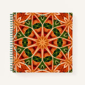 TIGER LILY MANDALA JOURNAL NOTIZBLOCK (Vorderseite)