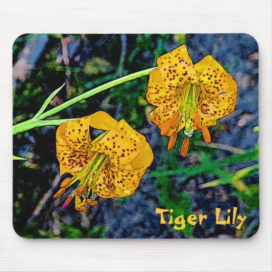 Tiger Lily Mousepad (Vorne)