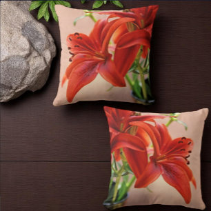 Tiger Lily Nah Up Fotograf Kissen