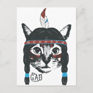 Tiger Lily Postkarte