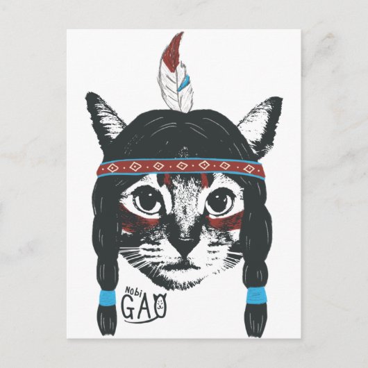 Tiger Lily Postkarte (Vorderseite)