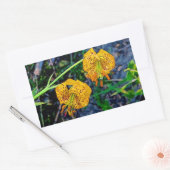 Tiger Lily Rechteckiger Aufkleber (Umschlag)