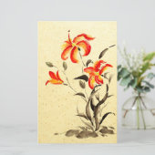 Tiger Lily - rot (Stehend Vorderseite)