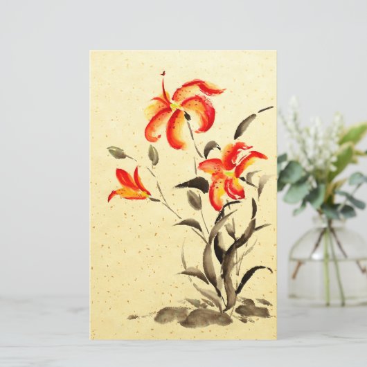 Tiger Lily - rot (Stehend Vorderseite)