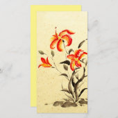 Tiger Lily - rot (Vorne/Hinten)