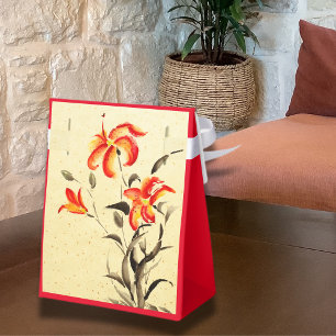 Tiger Lily - rot Geschenkschachtel