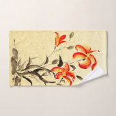 Tiger Lily - rot Handtuch (Handtuch)