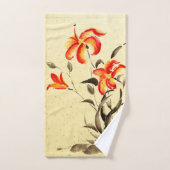 Tiger Lily - rot Handtuch (Handtuch)