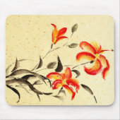 Tiger Lily - rot Mousepad (Vorne)