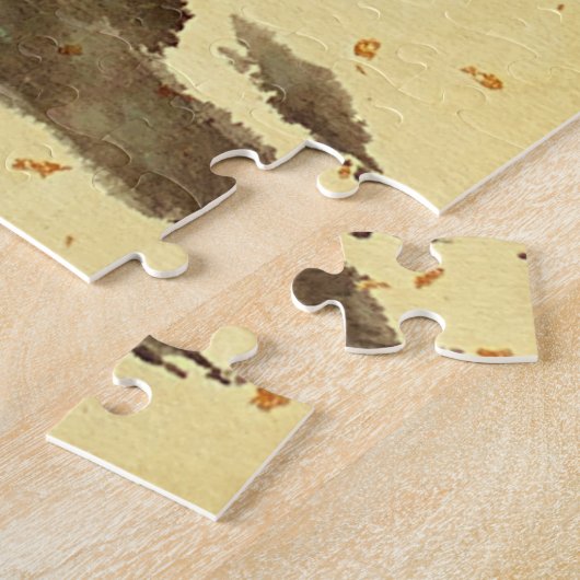 Tiger Lily - rot Puzzle (Seite)