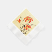 Tiger Lily - rot Serviette (Ecke)