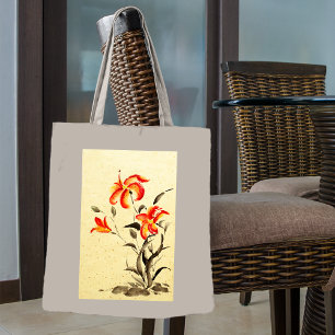 Tiger Lily - rot Tragetasche
