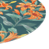 Tiger Lily Schneidebrett (Ecke)