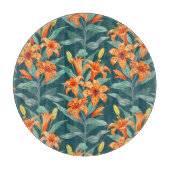 Tiger Lily Schneidebrett (Vorderseite)