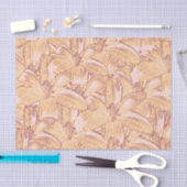 Tiger Lily Sketch Seidenpapier (Handwerk)