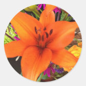 Tiger Lily Sticker (Vorderseite)