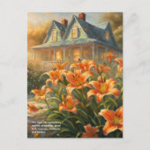 Tiger Lily Symbolism Postkarte (Vorderseite)