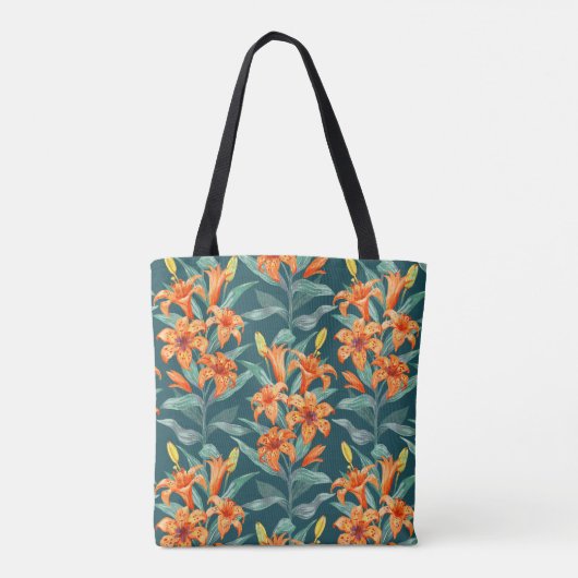 Tiger Lily Tasche (Rückseite)