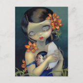 "Tiger Lily, Tiger Nautilus" Postkarte (Vorderseite)