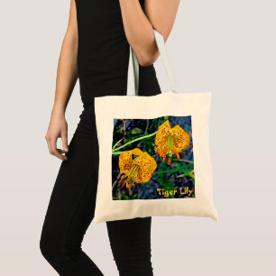 Tiger Lily Tragetasche