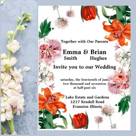 Tiger Lily und Tulips Einladung