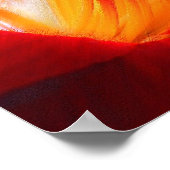 Tiger Lily "zeichnend" Poster (Ecke)