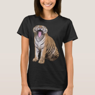TIGER LION JAGUAR LEOPARD HEAD TIERE SUPPORT T-Shirt