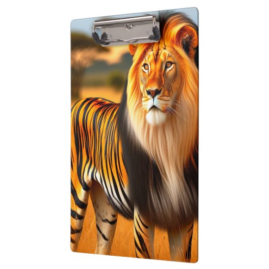 Tiger Lion Klemmbrett (Links)