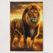 Tiger Lion Puzzle (Vertikal)