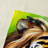 Tiger Lion Strandtuch (Beispiel)