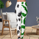Tiger Loepard Big Cat Muster Spots Print Animal Leggings