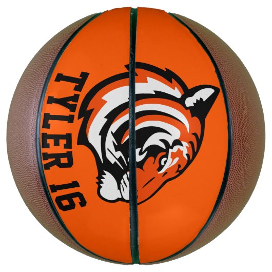Tiger-Logo Basketball (Vertikal)
