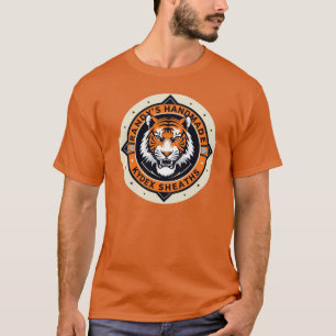 Tiger Logo für Randy's Handmade Kydex Sheaths T-Shirt