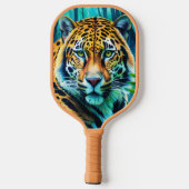Tiger Logo Protective Neoprene Cover Pickleball Schläger (Rückseite)